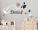 Nautical Personalized Name Decal for Nursery
